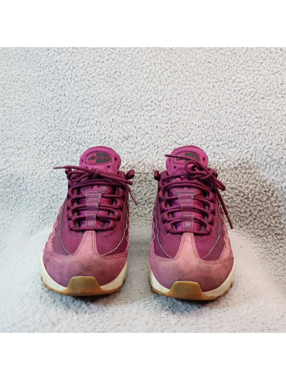 Air Max 95 Bordeaux Gum SE Sz 10.5 Used no box